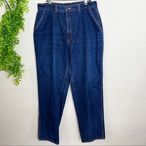 Vintage Brittania Dark Wash Denim Mom Jeans‎ Size 14 16